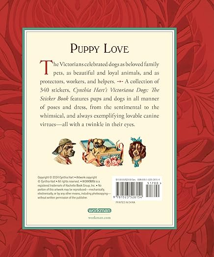 Cynthia Hart's Victoriana Dogs: The Sticker Book: 340 Captivating Stickers