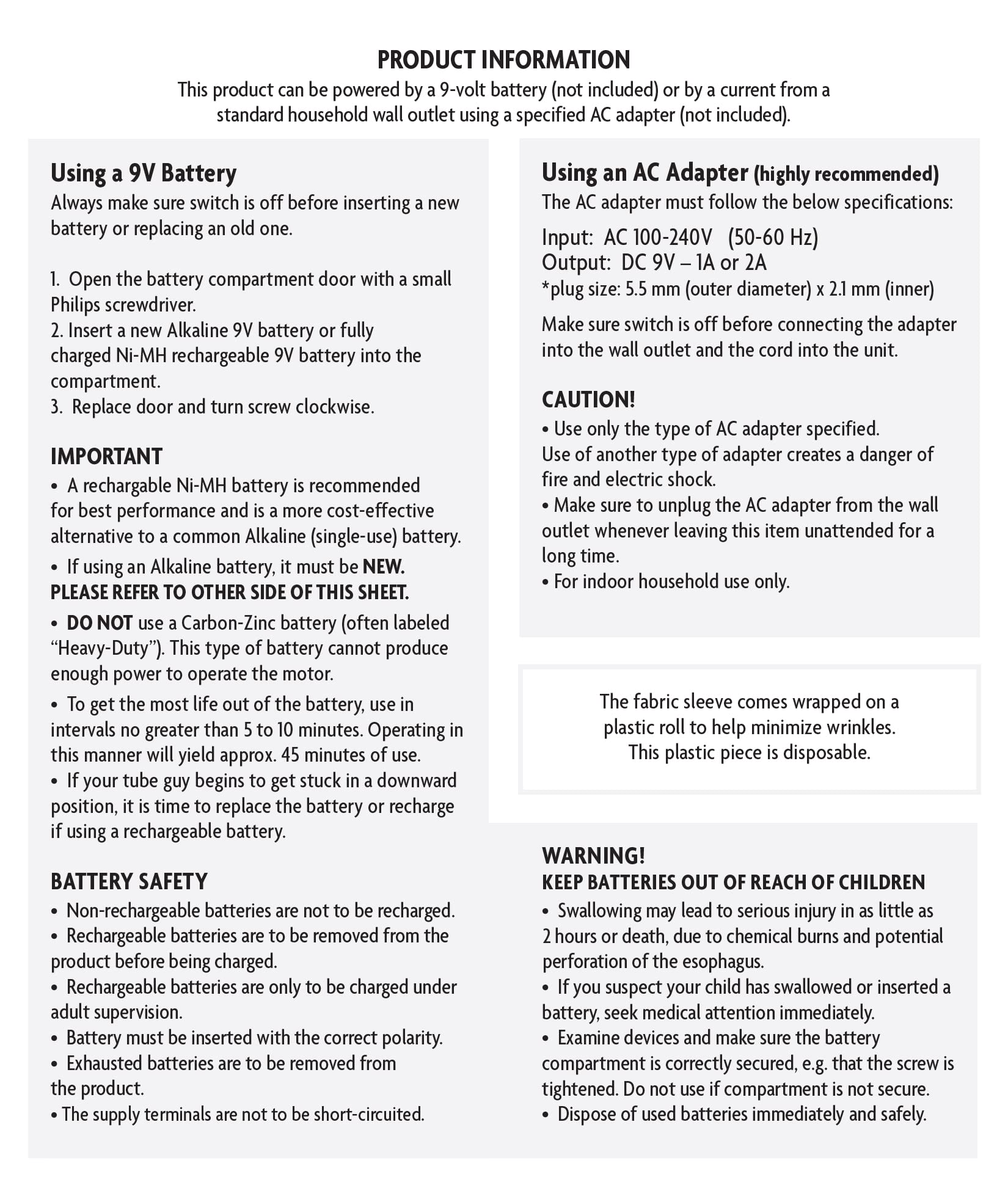 Wacky Waving Inflatable Tube Elf