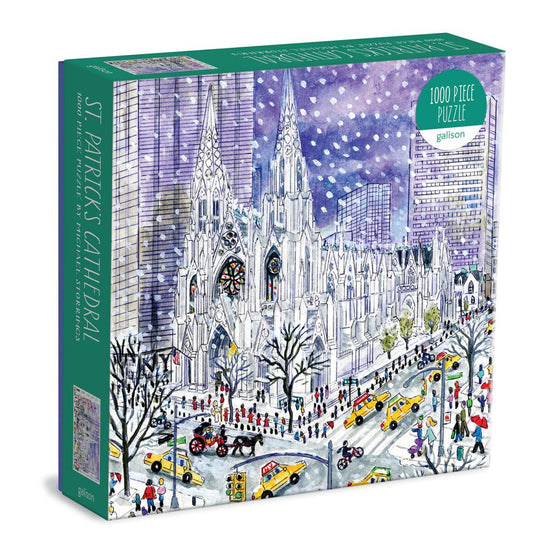 Michael Storrings St. Patricks Cathedral 1000 Piece Puzzle, [Various]