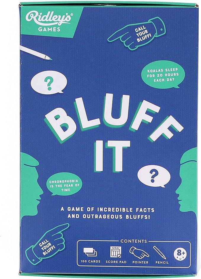 Bluff It Trivia Game