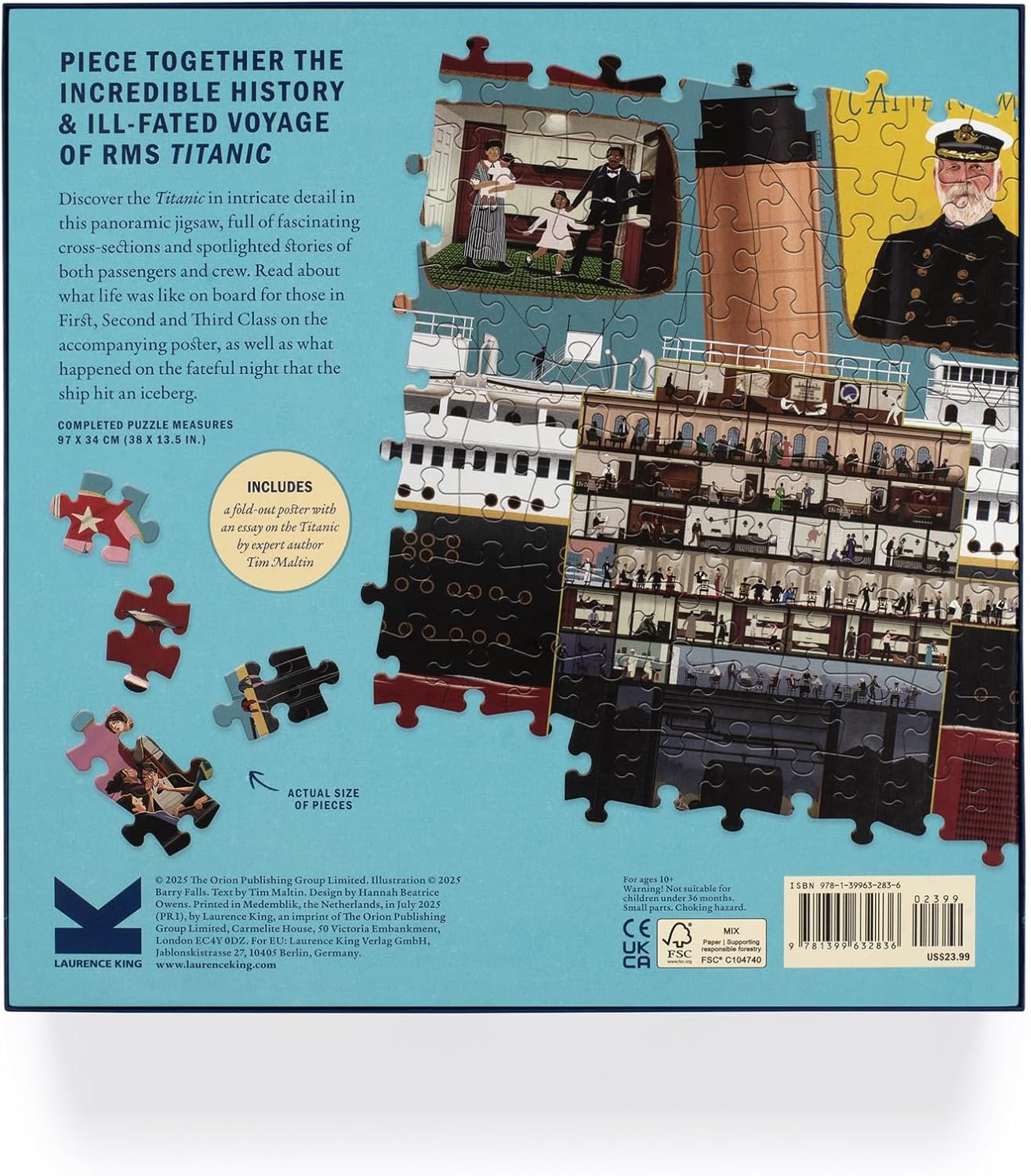 The World of the Titanic a 1000-piece Jigsaw Puzzle