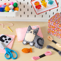 Mini Craft Kit: Pocket Pet Kitten - Portable Felt Sewing Kit