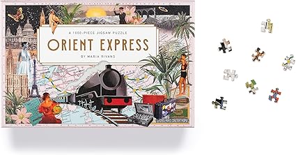 Orient Express: A 1000 Piece Jigsaw Puzzle