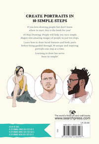 10 Step Drawing: People: Draw 30 people in 10 easy steps