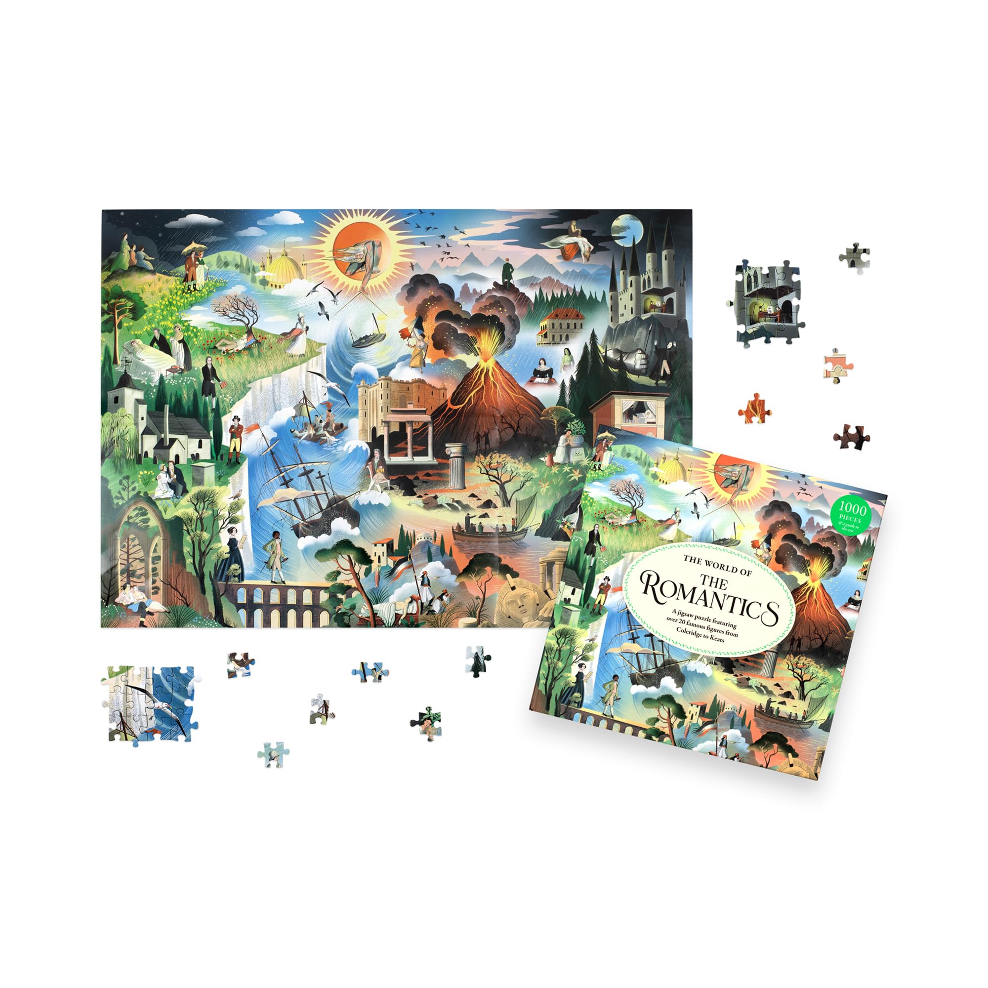 The World of the Romantics 1000 Piece Puzzle: A 1000-Piece Jigsaw Puzzle
