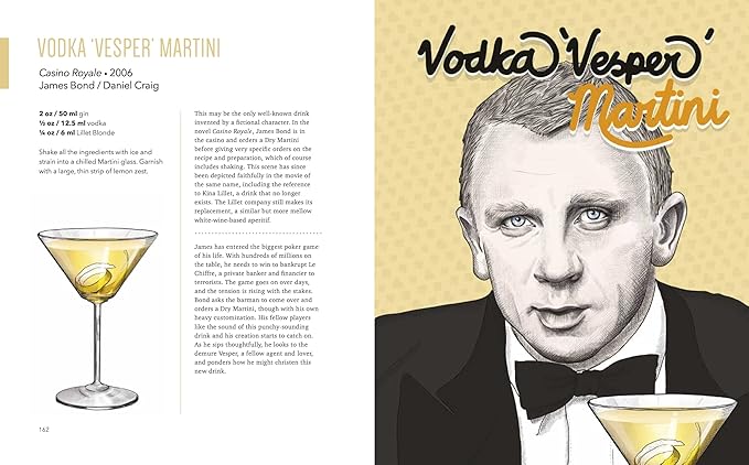 Cocktails of the Movies: An Illustrated Guide: An Illustrated Guide to Cinematic Mixology New Expanded Edition