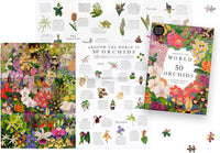 Around the World in 50 Orchids A 1000-piece jigsaw puzzle