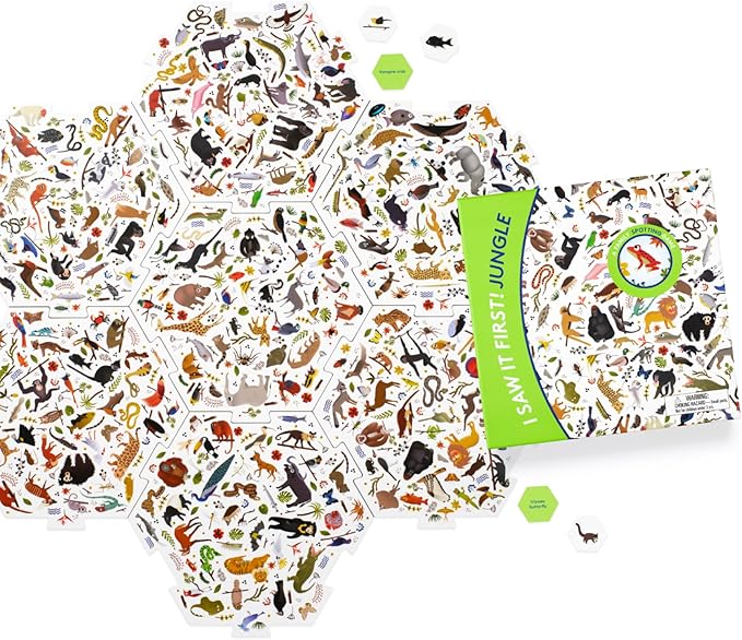 I Saw It First! Jungle: A Family Spotting Game