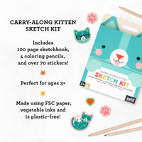 Carry-Along Kitten Sketch Kit