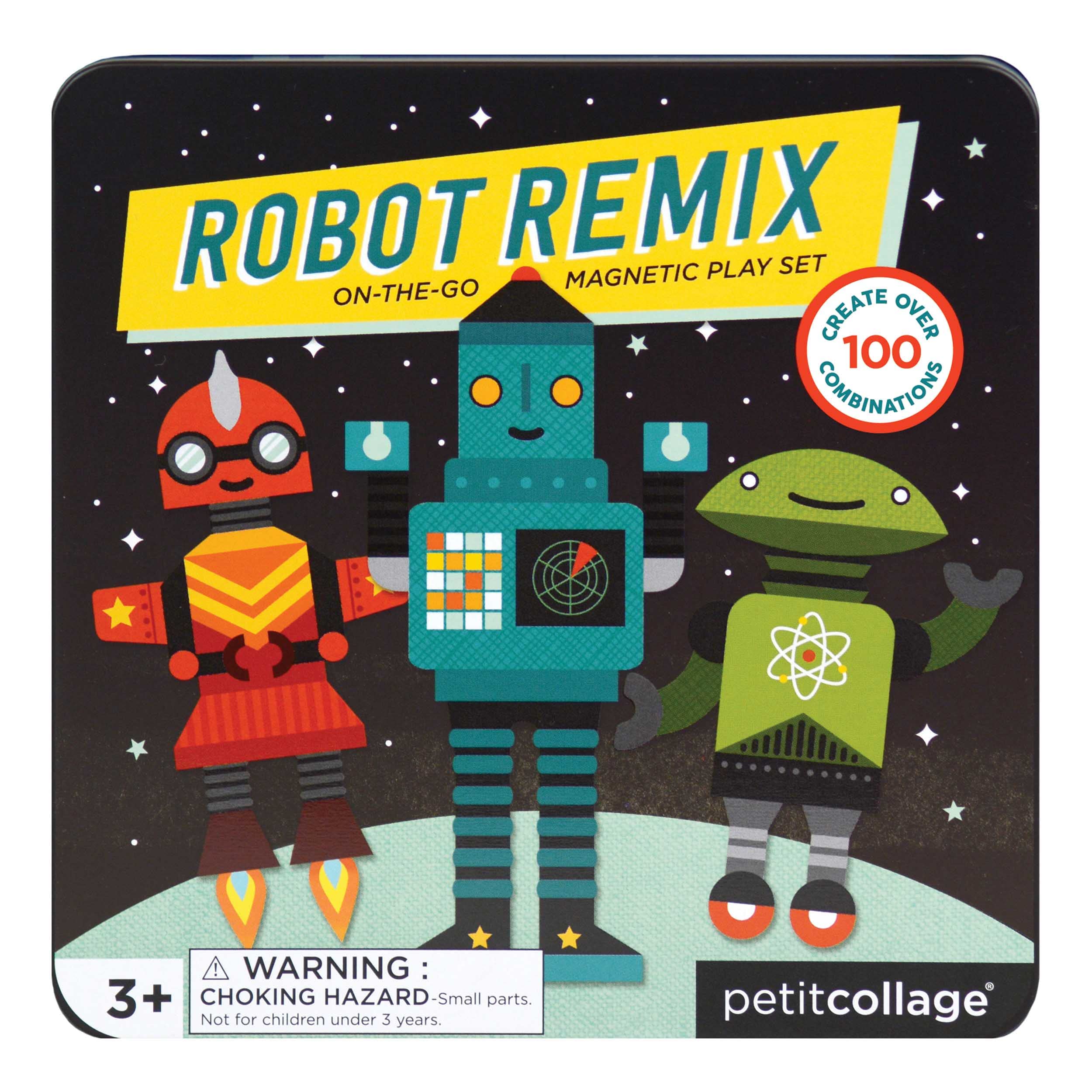 Robot Remix On-The-Go Magnet Play Set