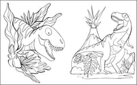 Dinosaurs: Coloring Book