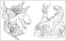 Dinosaurs: Coloring Book
