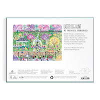 Easter Egg Hunt – 1000 Piece Michael Storrings Puzzle Featuring The Spirit Of Easter Festivities At A Whimsical Park, [Various]