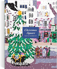 Joy Laforme Christmas Square – DIY Paint by Number Kit