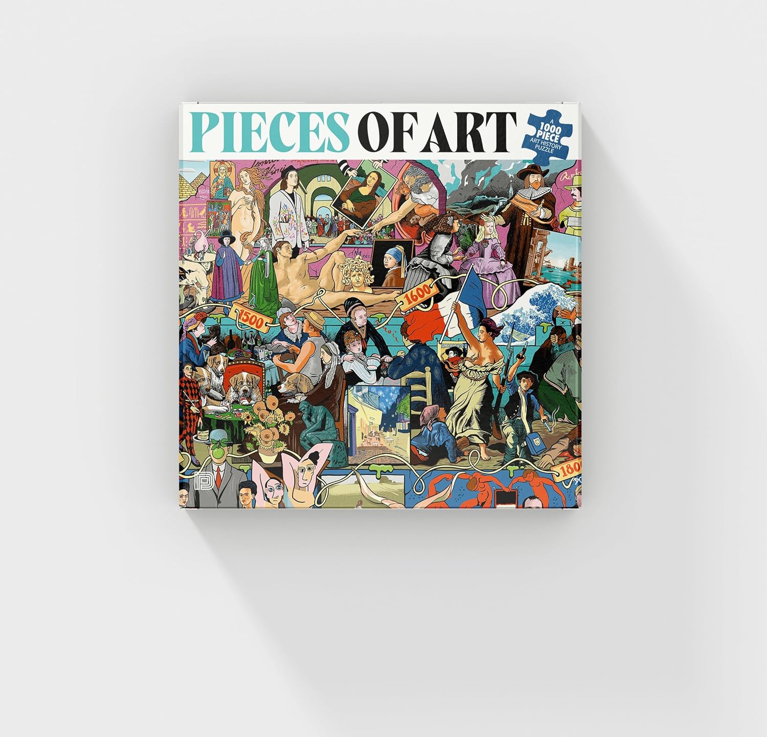 1000-Piece Art History Jigsaw Puzzle: A 1000 Piece Art History Puzzle
