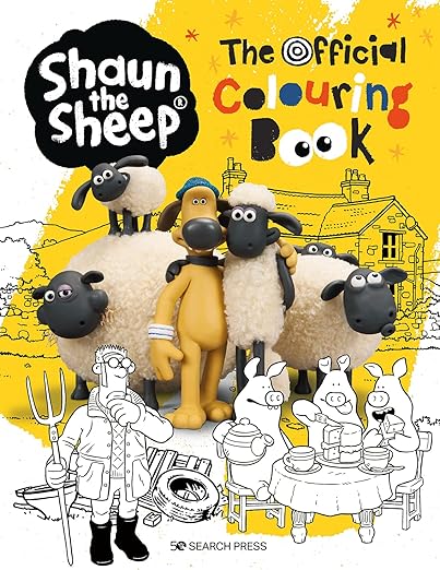 Shaun the Sheep: The Official Colouring Book
