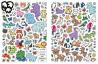 Glow-in-the-Dark Animals Sticker Activity (Glow-in-the-Dark Sticker Activity Book)