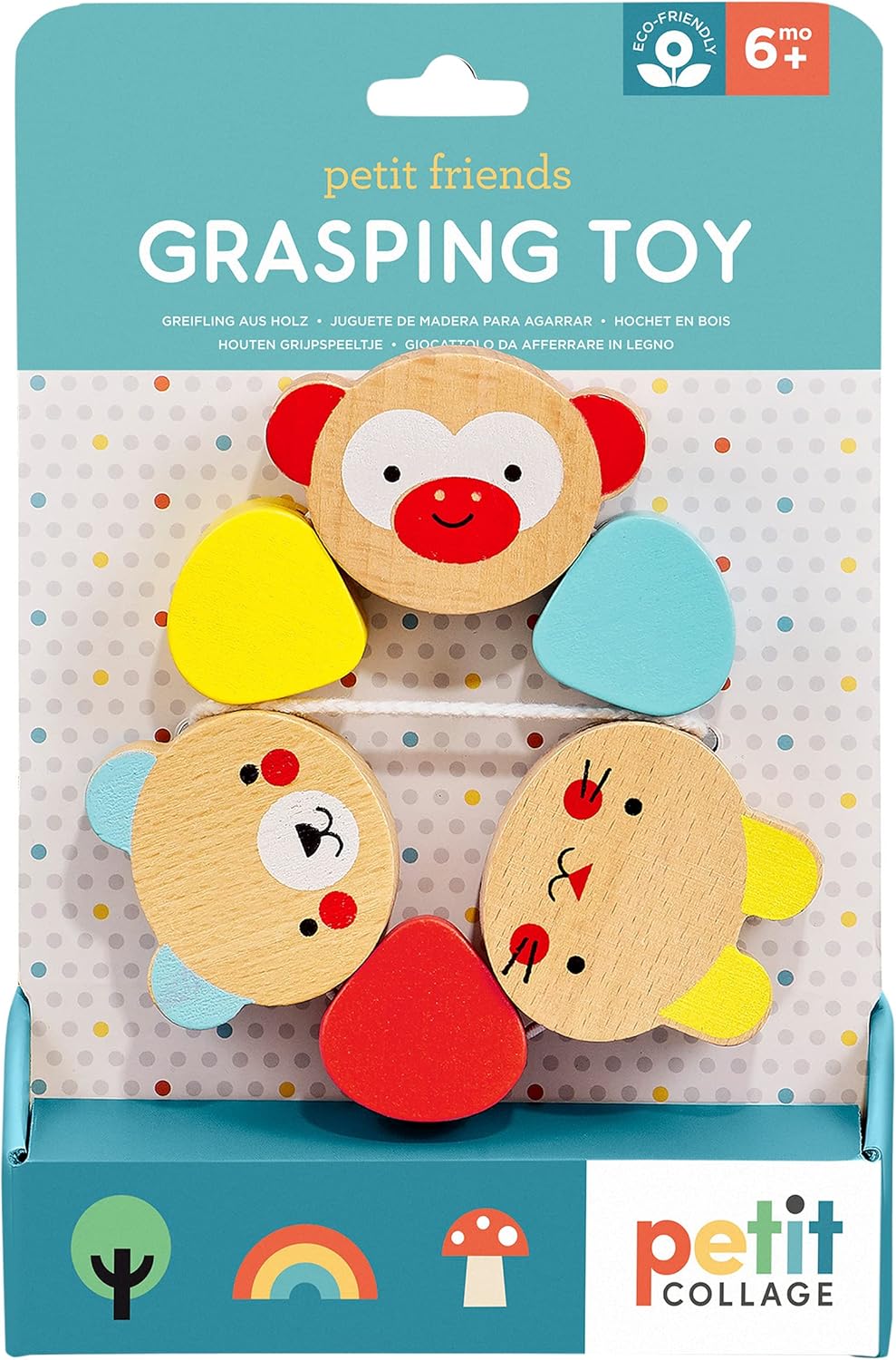Petit Friends Grasping Rattle