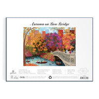 Joy Laforme Autumn on Bow Bridge 1000 Piece Puzzle