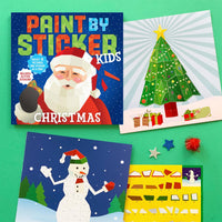 Paint by Sticker Kids: Christmas: Create 10 Pictures One Sticker at a Time!