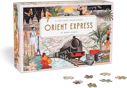 Orient Express: A 1000 Piece Jigsaw Puzzle