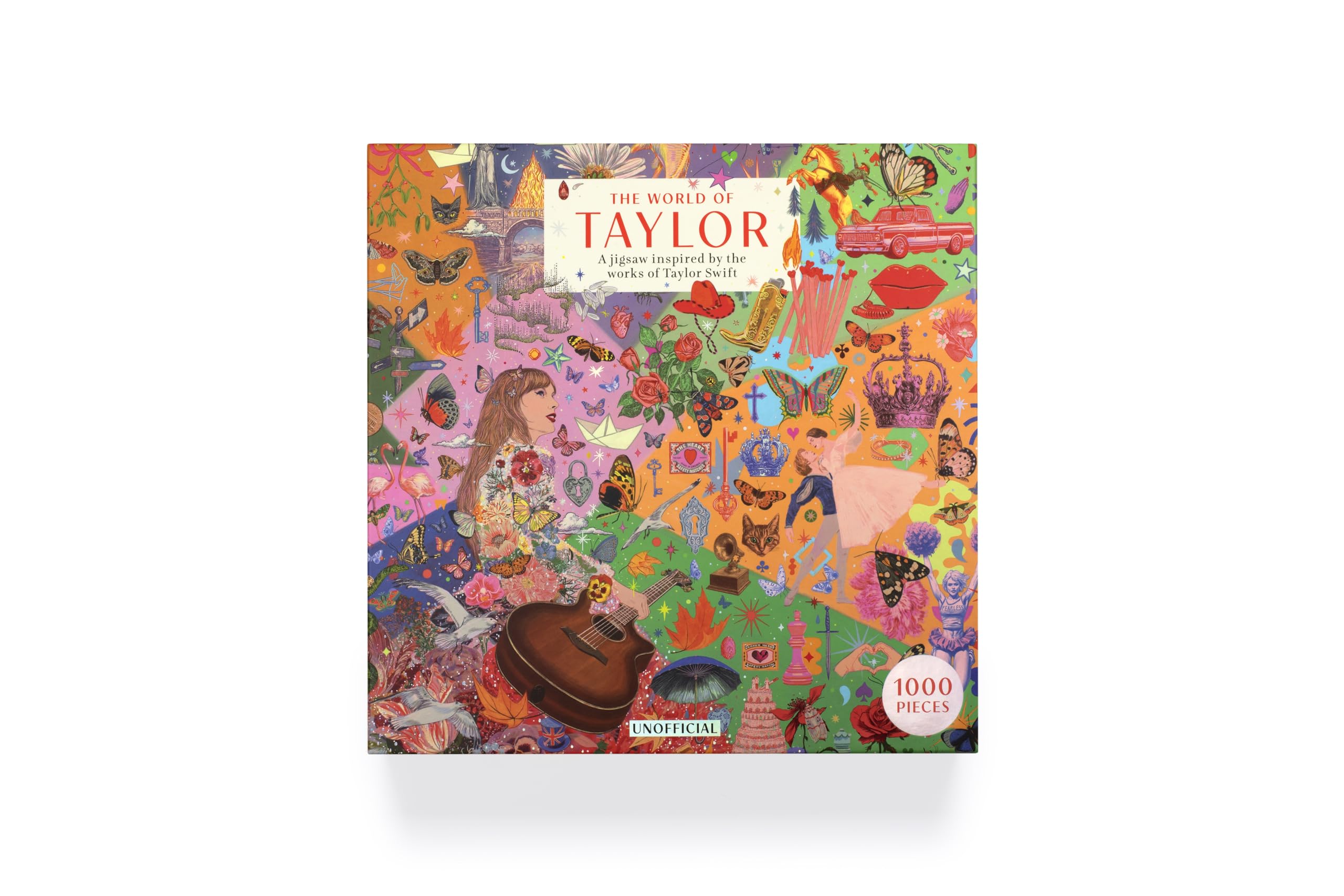 The World of Taylor an Unofficial 1000-piece Jigsaw Puzzle: Inspired by the Works of Taylor Swift (1)