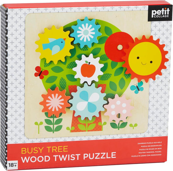 Busy Tree Wooden Twist Puzzle