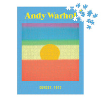 Andy Warhol Sunset 500 Piece Book Puzzle