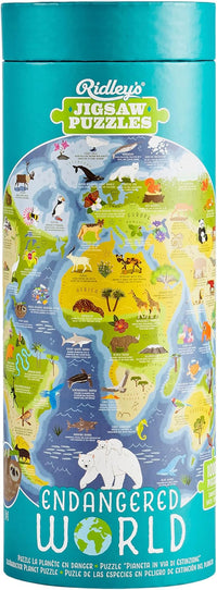 Endangered World Jigsaw Puzzle, Multicoloured
