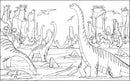 Dinosaurs: Coloring Book