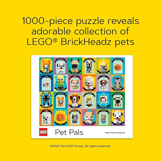 Lego Pet Pals Puzzle: 1000-pieces