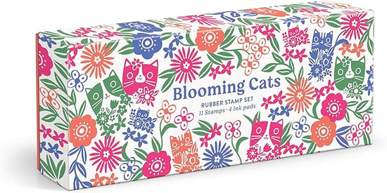 Blooming Cats – Rubber Stamp Set