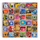 Eastern Bloc Telephones Jigsaw Puzzle, Multicoloured, 500 Pieces