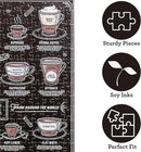 Coffee Lover's Jigsaw Puzzle pour Amateur de café 500 pièces Multicolore