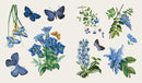 The Sticker Treasury of Blooms and Butterflies