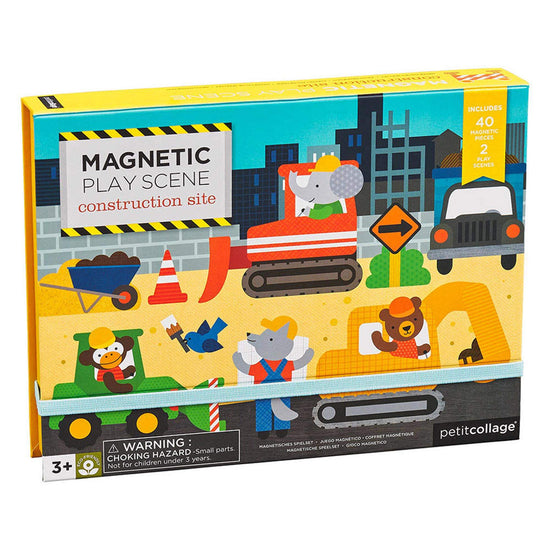 Construction Magnetic Play Scene