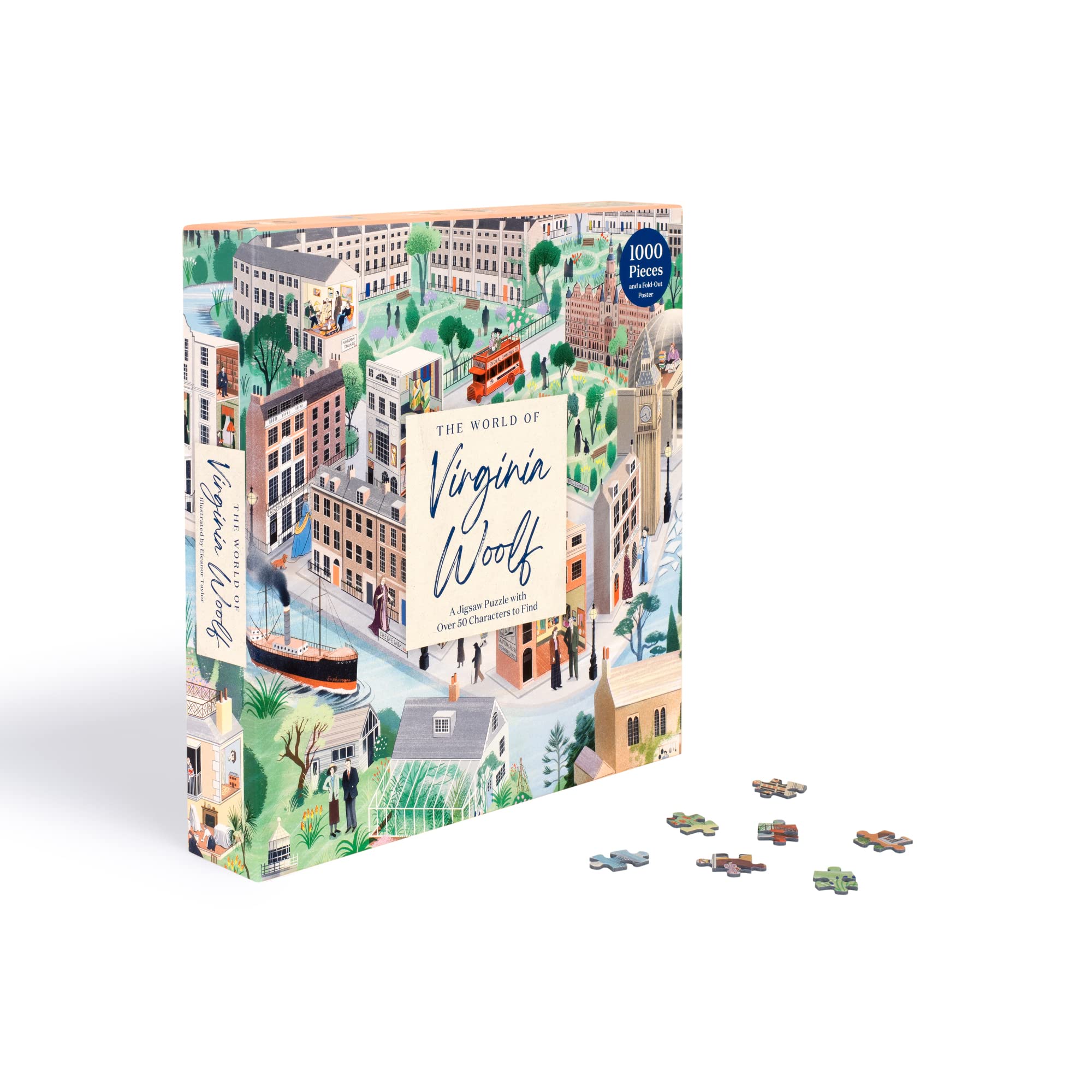 The World of Virginia Woolf: A 1000-Piece Jigsaw Puzzle