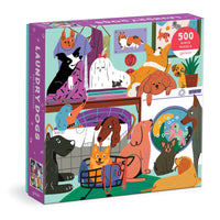 Laundry Dogs 500 Piece Puzzle
