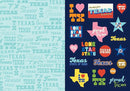 I Love Texas Sticker Book: 425+ Stickers Celebrating the Lone Star State (State of Mind Stickers)