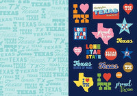 I Love Texas Sticker Book: 425+ Stickers Celebrating the Lone Star State (State of Mind Stickers)