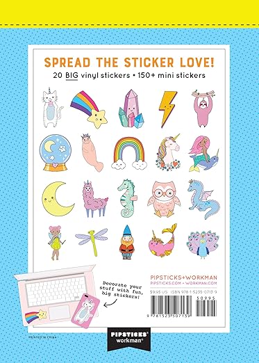 A Little Book of Big Magical Stickers: 20 Huge Vinyl Stickers