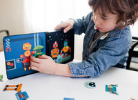 Robot Remix On-The-Go Magnet Play Set