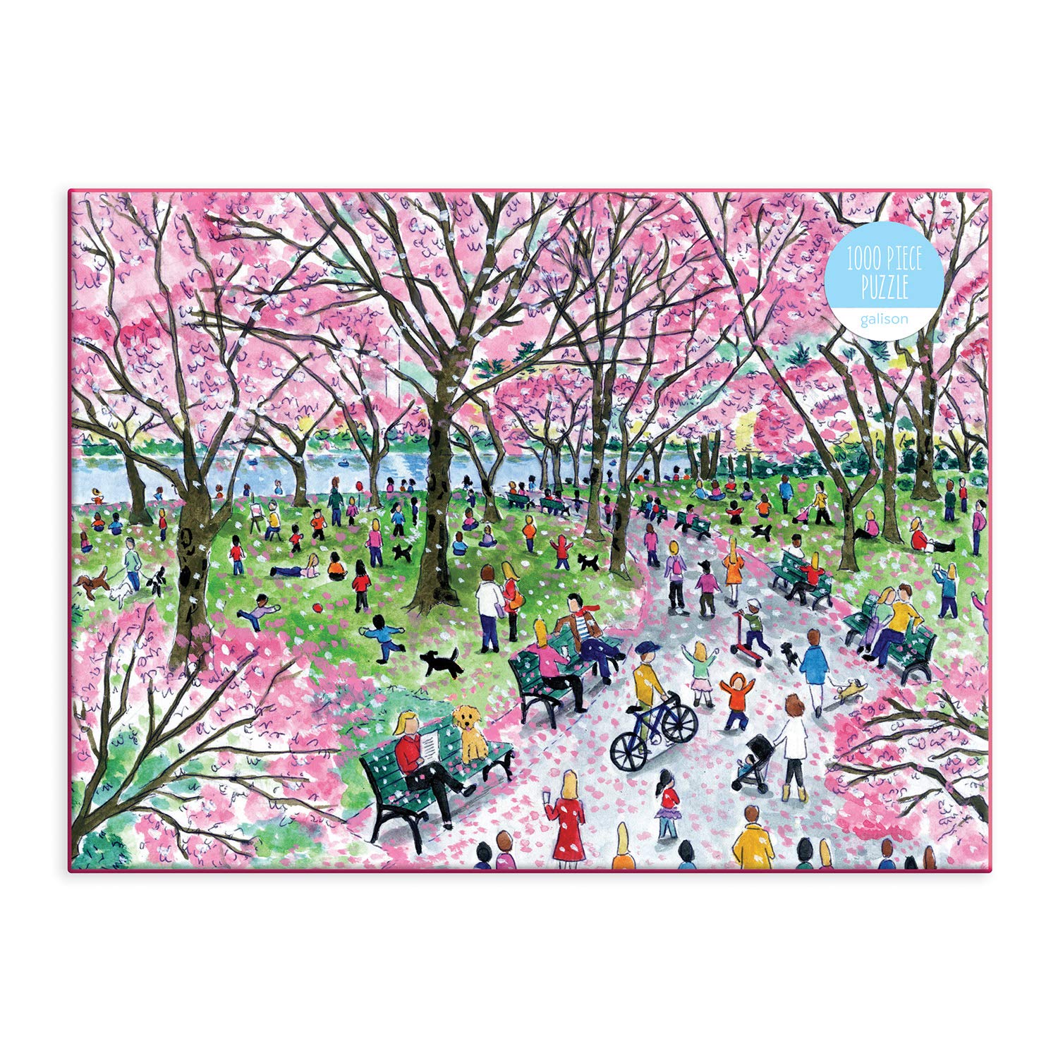 Michael Storrings Cherry 1000 Piece Puzzle, PCherry Blossoms