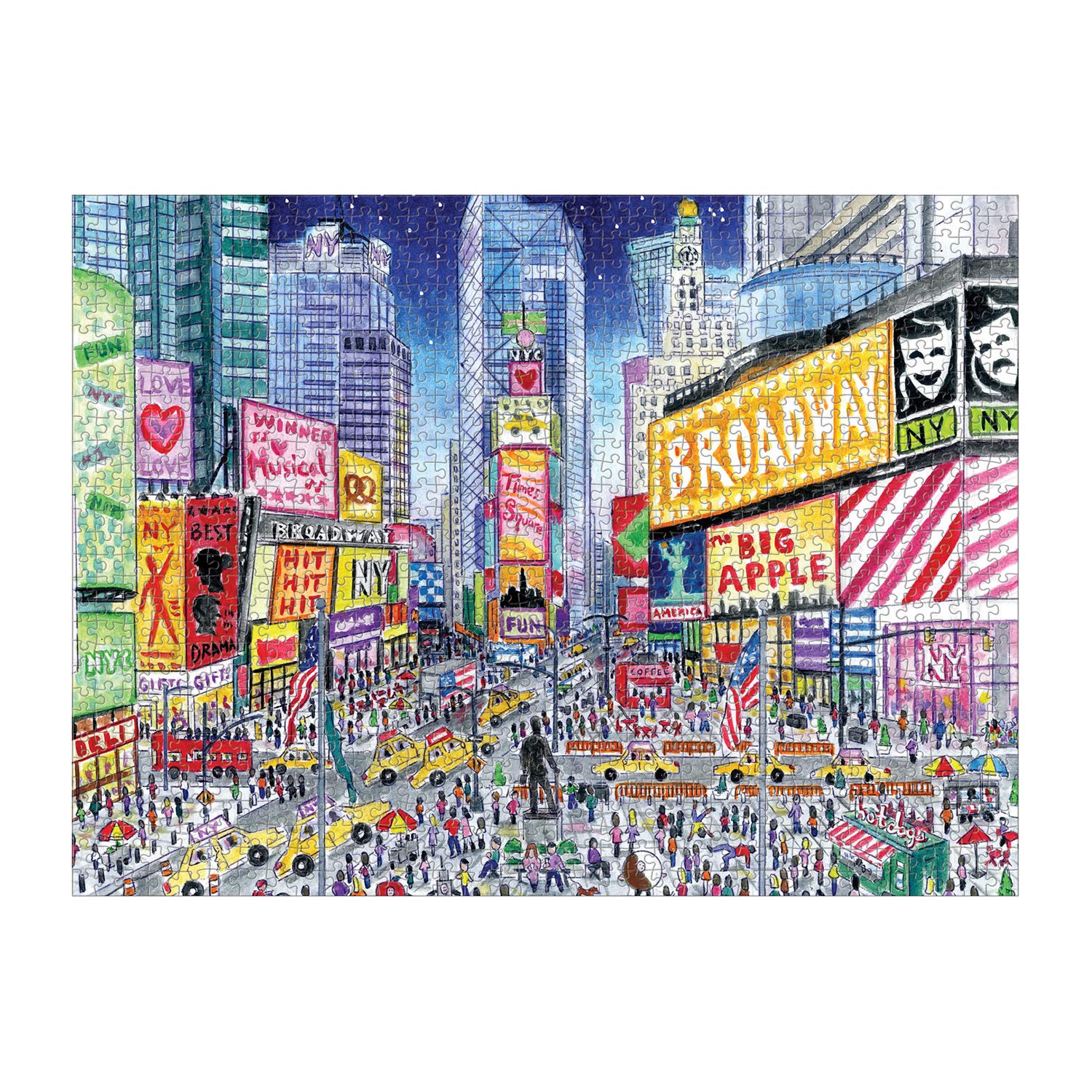 Michael Storrings Times Square Puzzle: 1000 Pieces