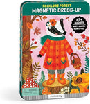 Mudpuppy Folklore Forest – Magnetic Dress Up Game with Illustrated Forest Scenes Including 2 Forest Characters and Over 40 Mix and Match Magnets Perfect For Travel