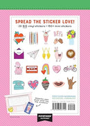 A Little Book of Big Love Stickers: 20 Huge Vinyl Love Stickers! (Lipsticks+Workman)