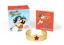 Wonder Woman Tiara Bracelet and Illustrated Book