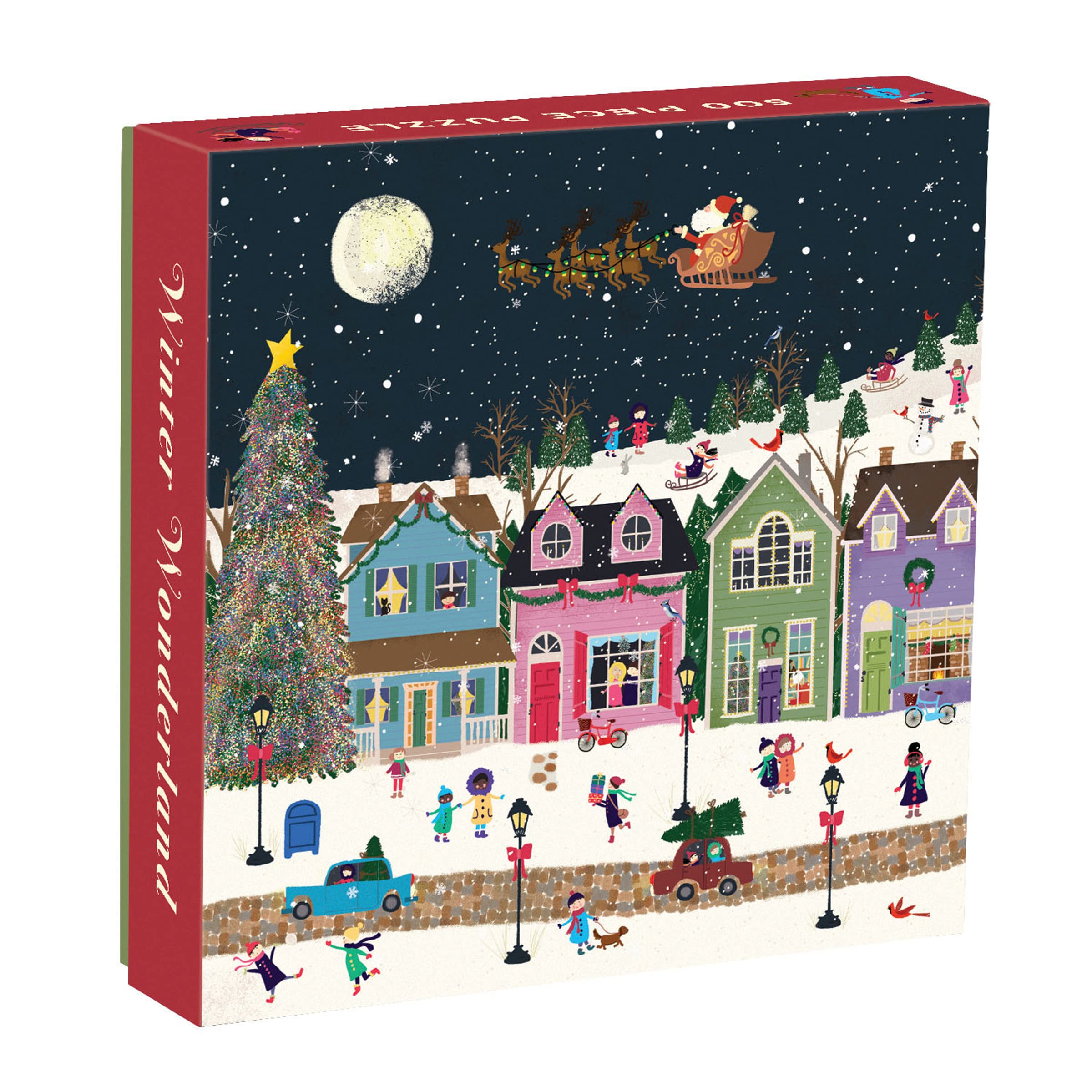Joy Laforme Winter Wonderland 500 Piece Puzzle