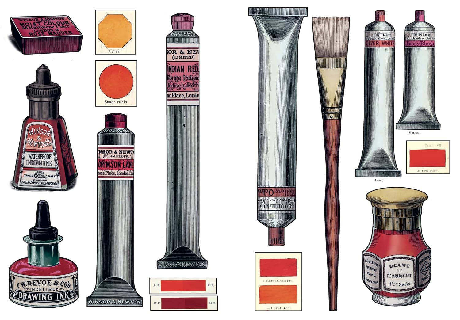 The Artist's Studio: A Little Sticker Book