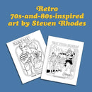 Let's Summon Demons: A creepy coloring book and activity book